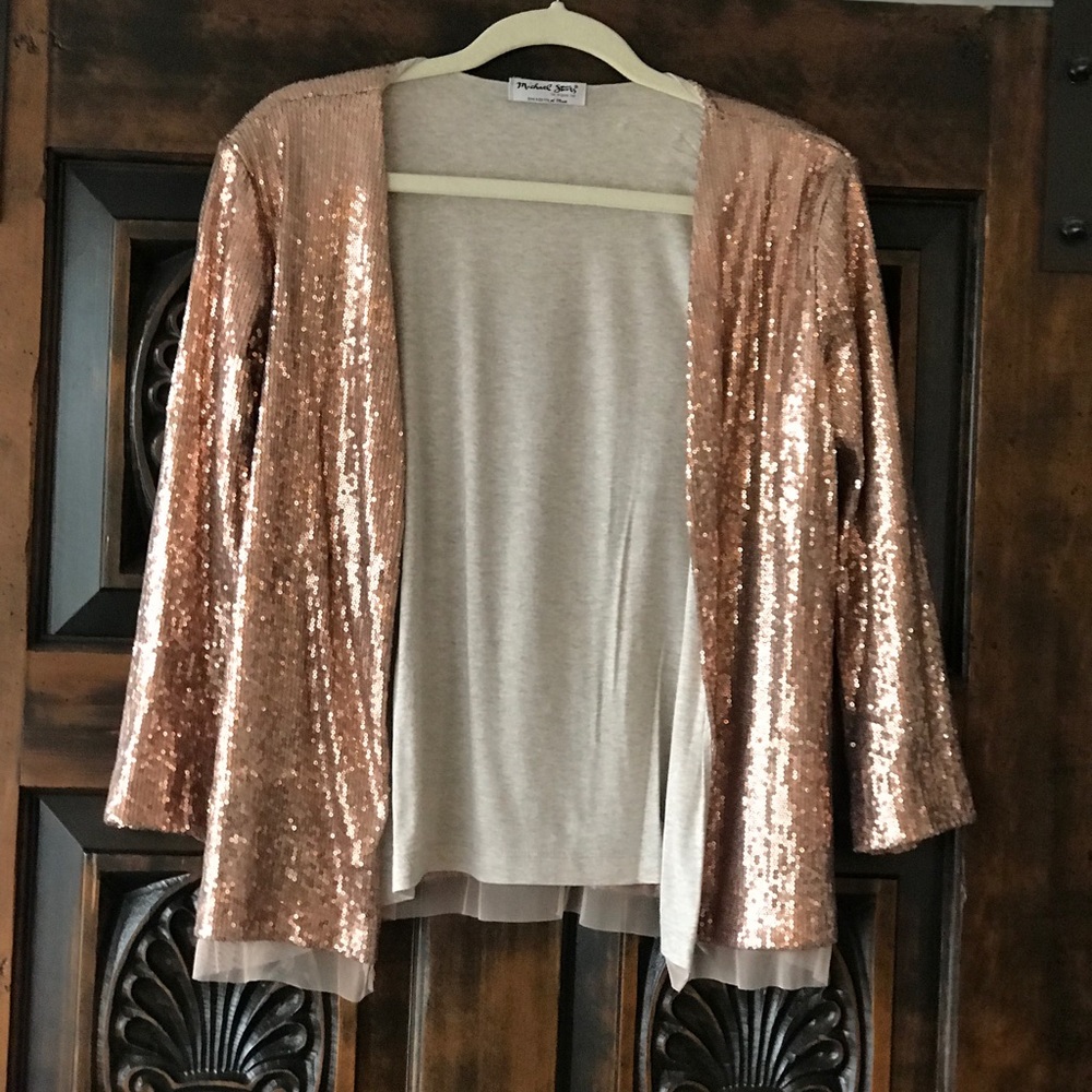 Michael Stars sequin jacket